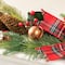 Glitzhome® 6FT Christmas Bell, Pinecone & Berry Bow Garland